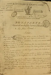Instrucciones a los soldados emitidas por Napoleón como General del Ejército Italiano, 20 de mayo de 1796